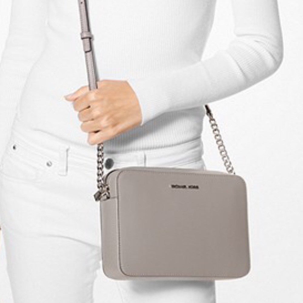 Michael Kors Saffiano Leather Crossbody Bag